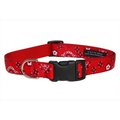 Fly Free Zone,Inc. Bandana Dog Collar; Red - Large FL124378